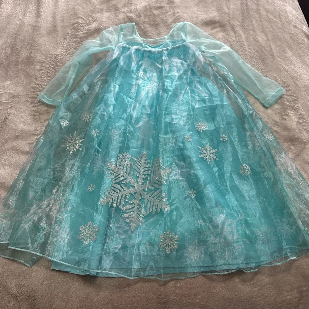 Disney Blue Elsa Halloween Costume